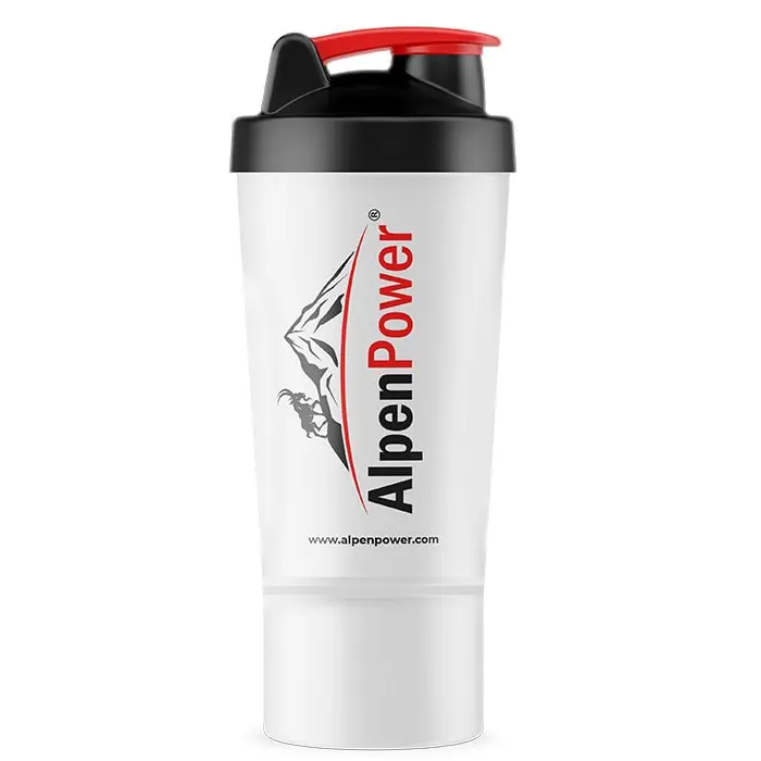 ALPENPOWER® SHAKER 600 ml + 250 ml Compartment