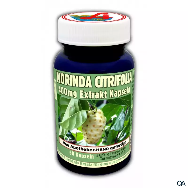 Morinda Citrifolia 400 mg Extrakt Kapseln