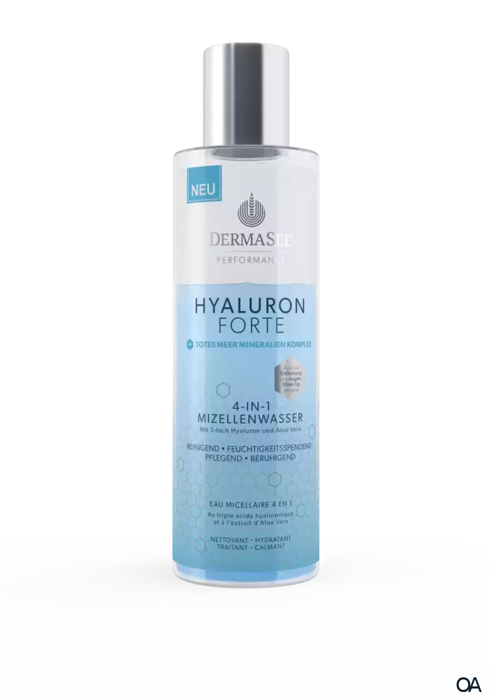 Dermasel Hyaluron Forte 2-Phasen 4 in 1 Mizellenwasser