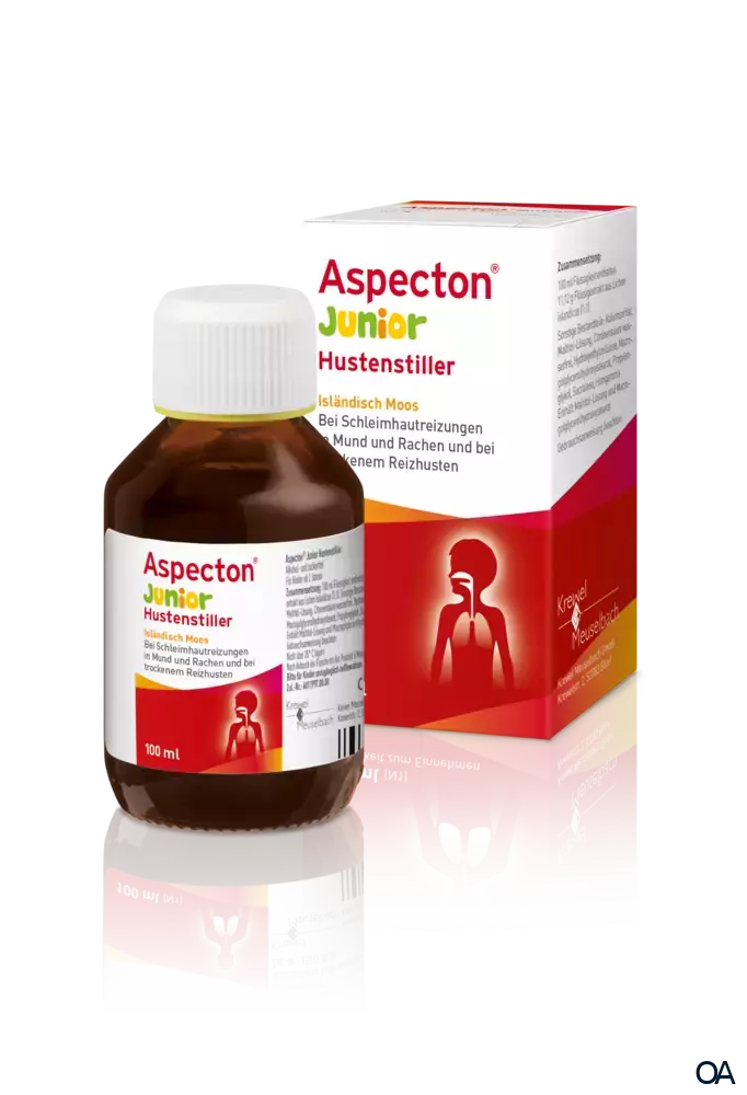 Aspecton® Junior Hustenstiller Isländisch Moos 