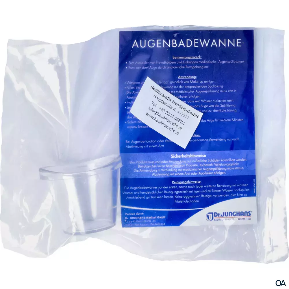 Dr. Junghans Augenbadewanne - Polypropylen