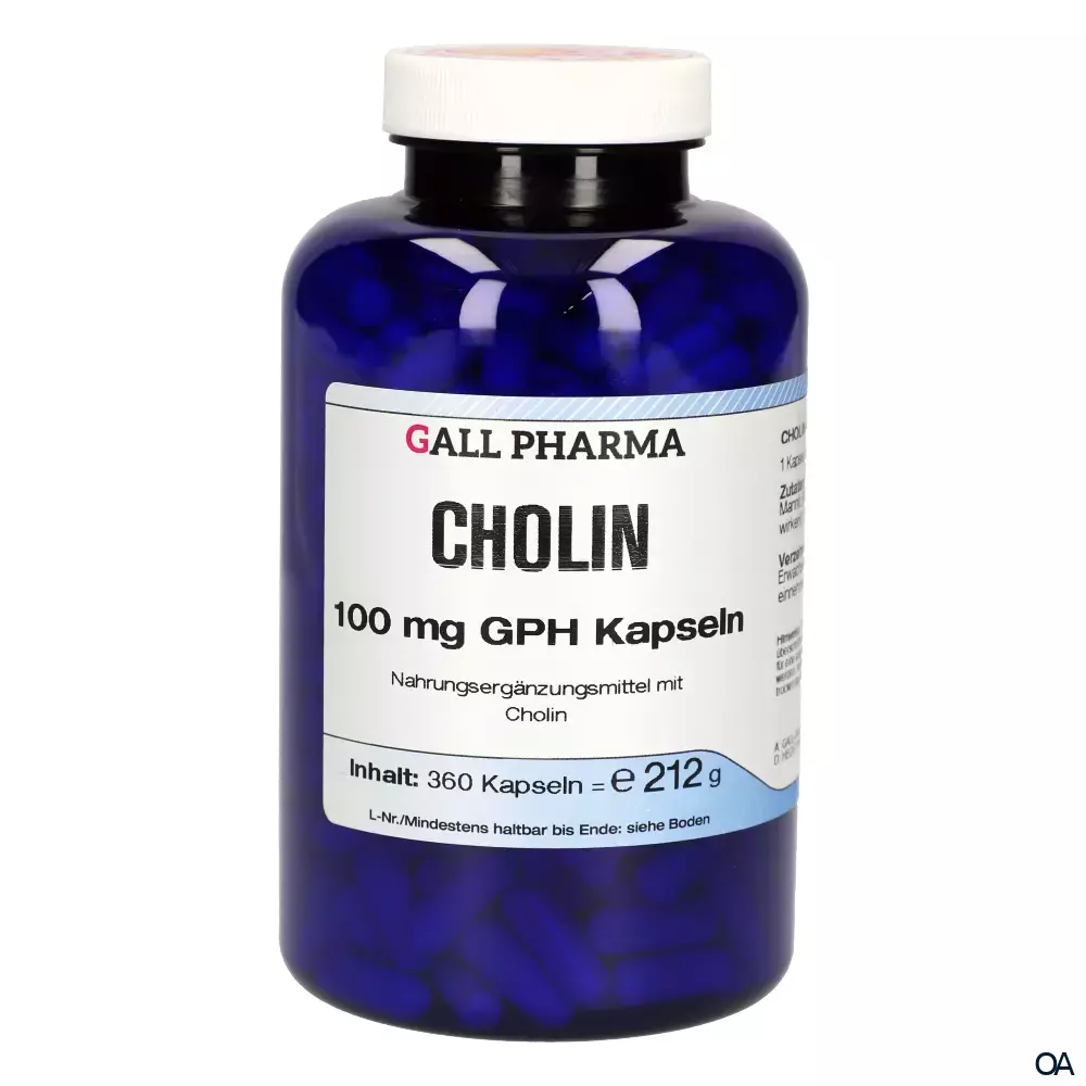 Gall Pharma Cholin 100 mg Kapseln