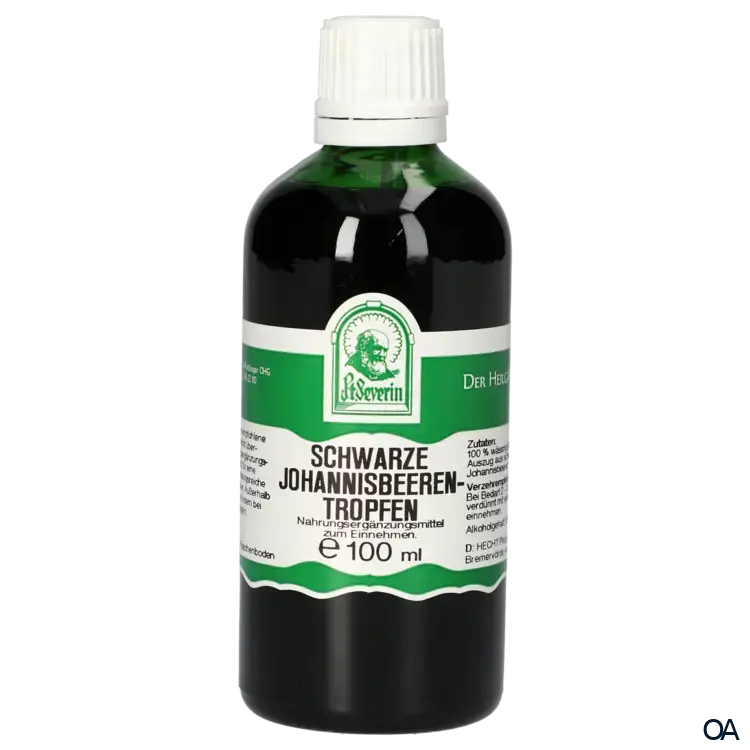 Pater Severin Schwarze Johannisbeeren Tropfen