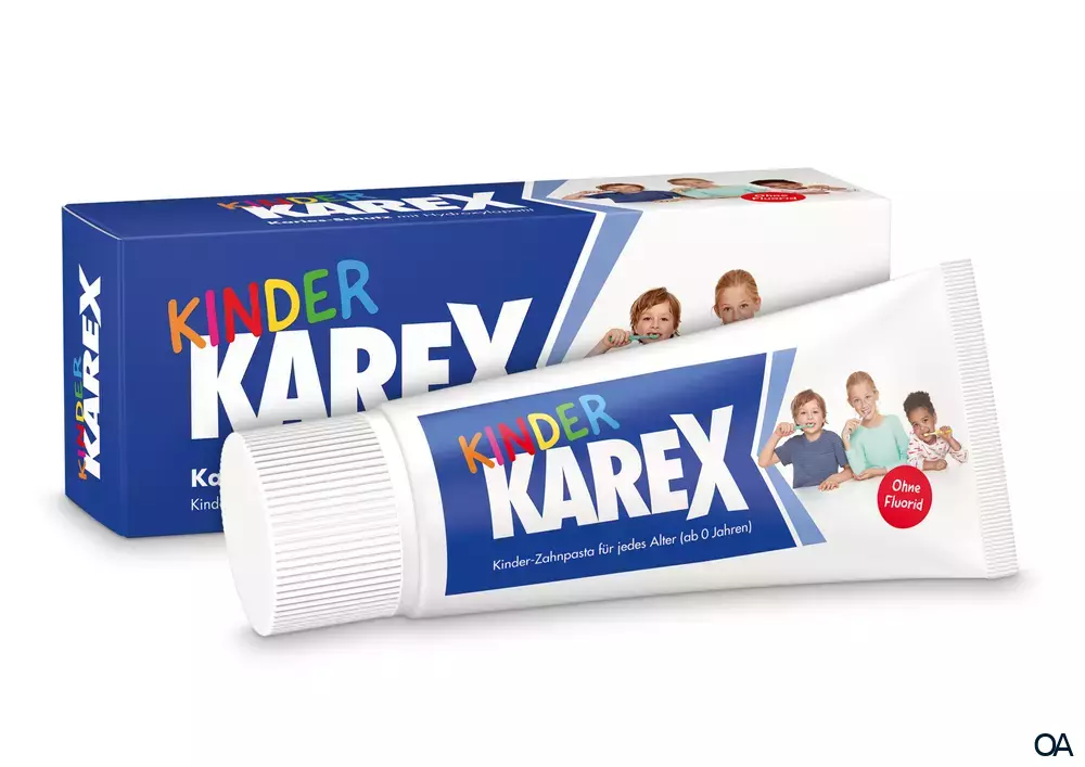 Karex Kinder Zahnpasta ohne Fluorid