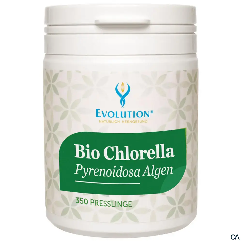 EVOLUTION Bio Chlorella Pyrenoidosa Algen Presslinge