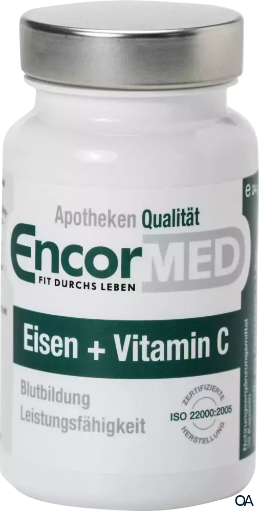 EncorMed Eisen + Vitamin C Kapseln