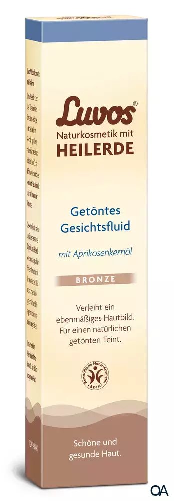 Luvos Heilerde Getöntes Gesichtsfluid Bronze