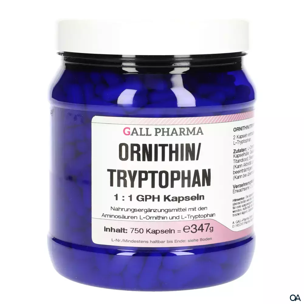 Gall Pharma Ornithin / Tryptophan 1:1 Kapseln