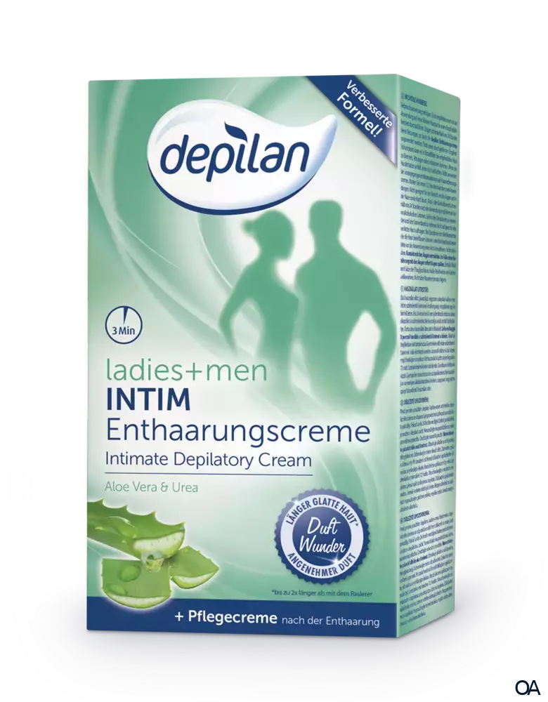 depilan Ladies + Men INTIM Enthaarungscreme