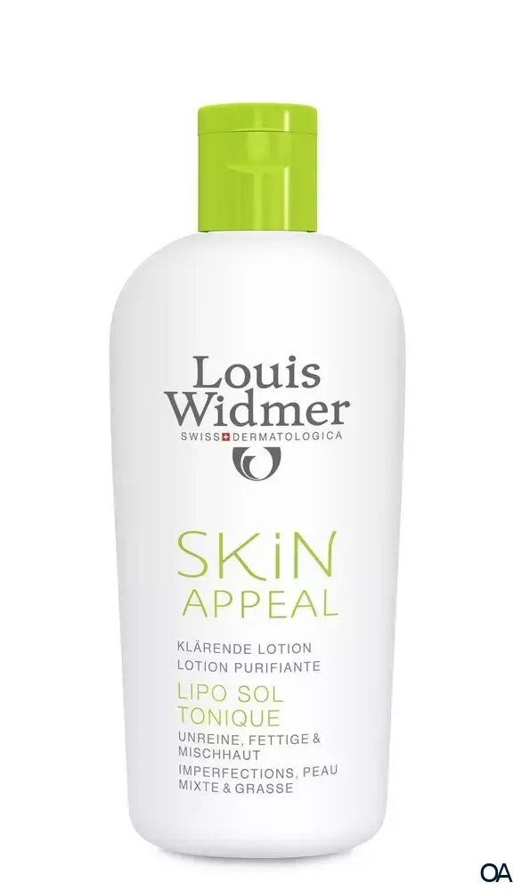 Louis Widmer Skin Appeal Lipo Sol Tonique ohne Parfüm