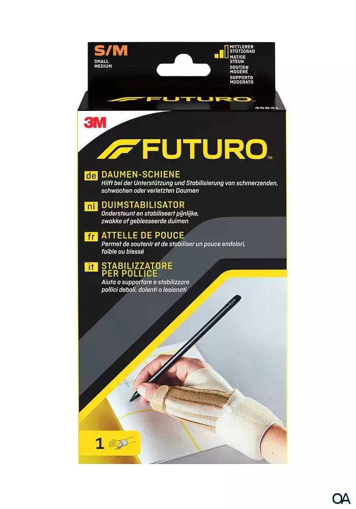 3M FUTURO™ Daumen-Schiene 45841, Größe S/M 3M FUTURO™ Daumen-Schiene 45841, Größe S/M