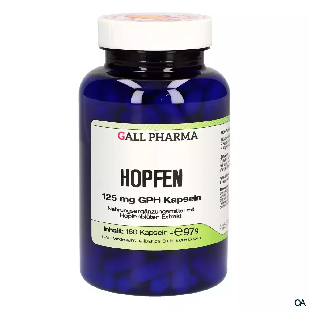 Gall Pharma Hopfen 125 mg Kapseln