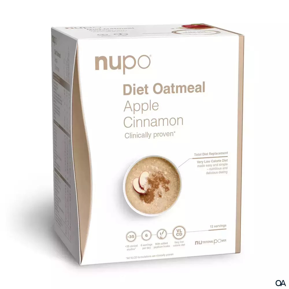 Nupo Diet Oatmeal Apple Cinnamon