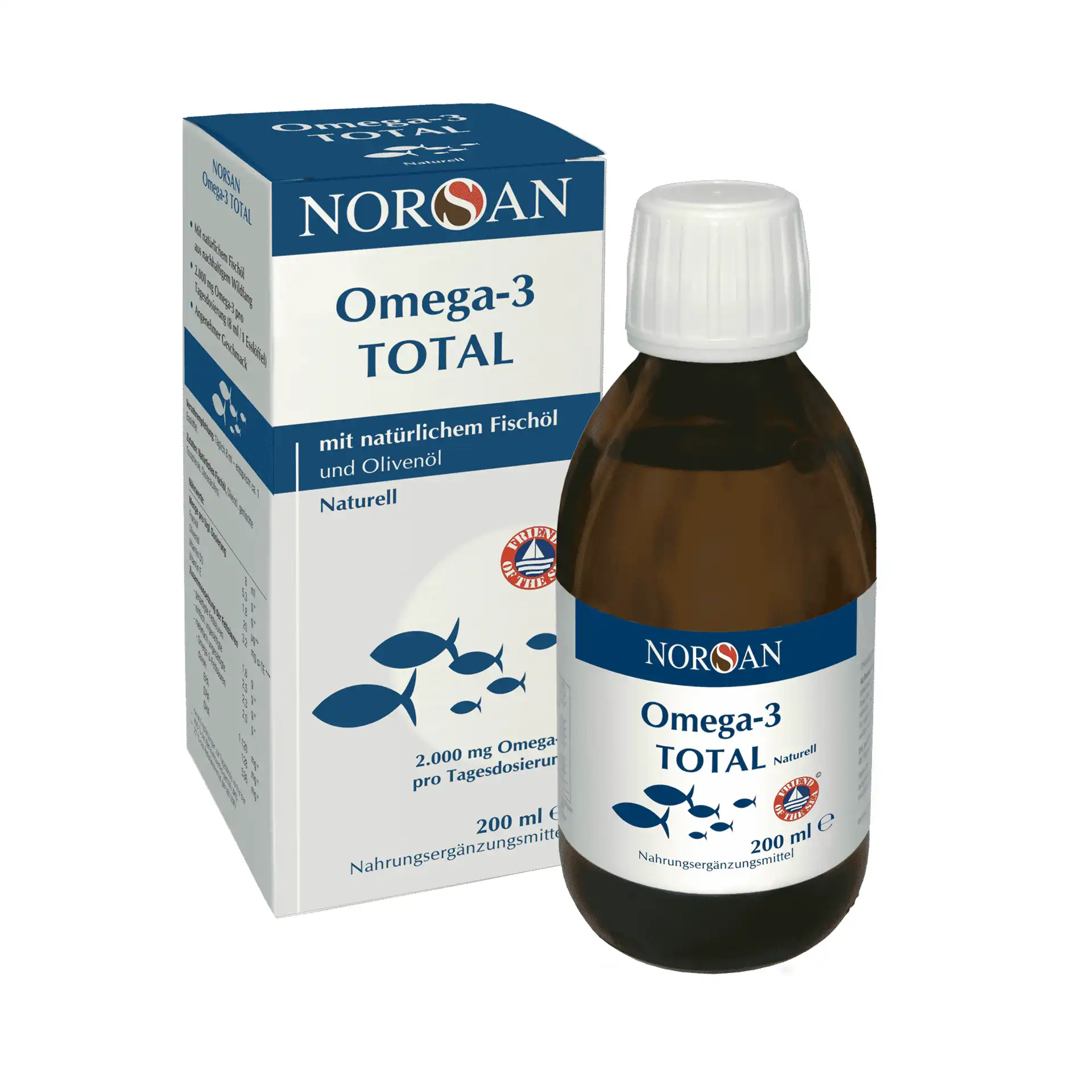 Norsan Omega 3 Total Naturell Fischöl