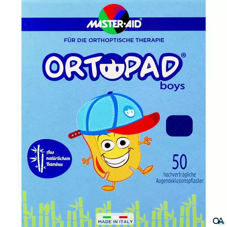 ORTOPAD® Boys Augenokklusionspflaster Junior 67 x 50 mm