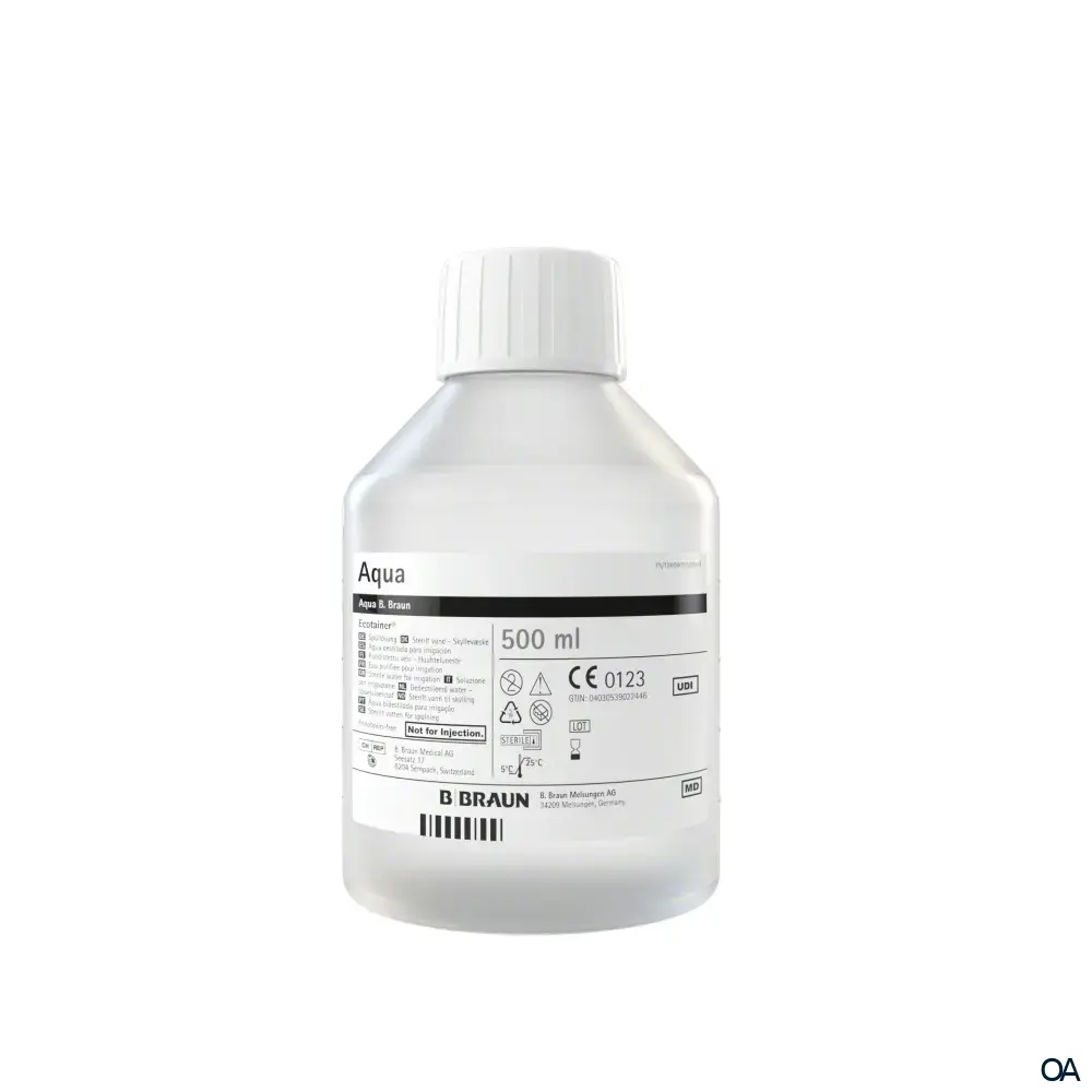 Aqua B. Braun, Ecotainer® Spüllösung 500 ml