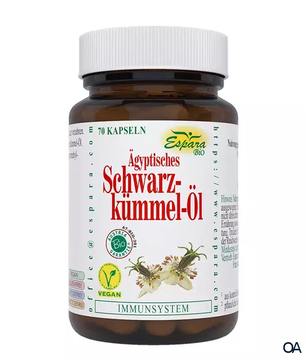 Espara Schwarzkümmel Öl Bio Kapseln