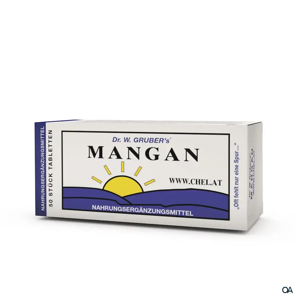 Dr. W. Gruber’s® Mangan Chelat Tabletten