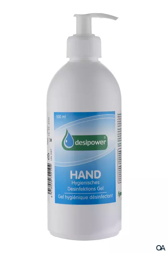 Desipower® Hand Desinfektions-Gel Pumpspender