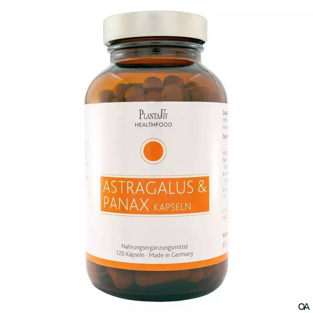 PlantaVis Astragalus und Panax Kapseln