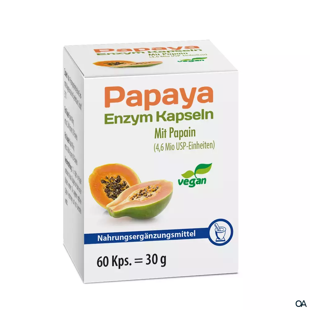 Canea Papaya Enzym Kapseln vegan