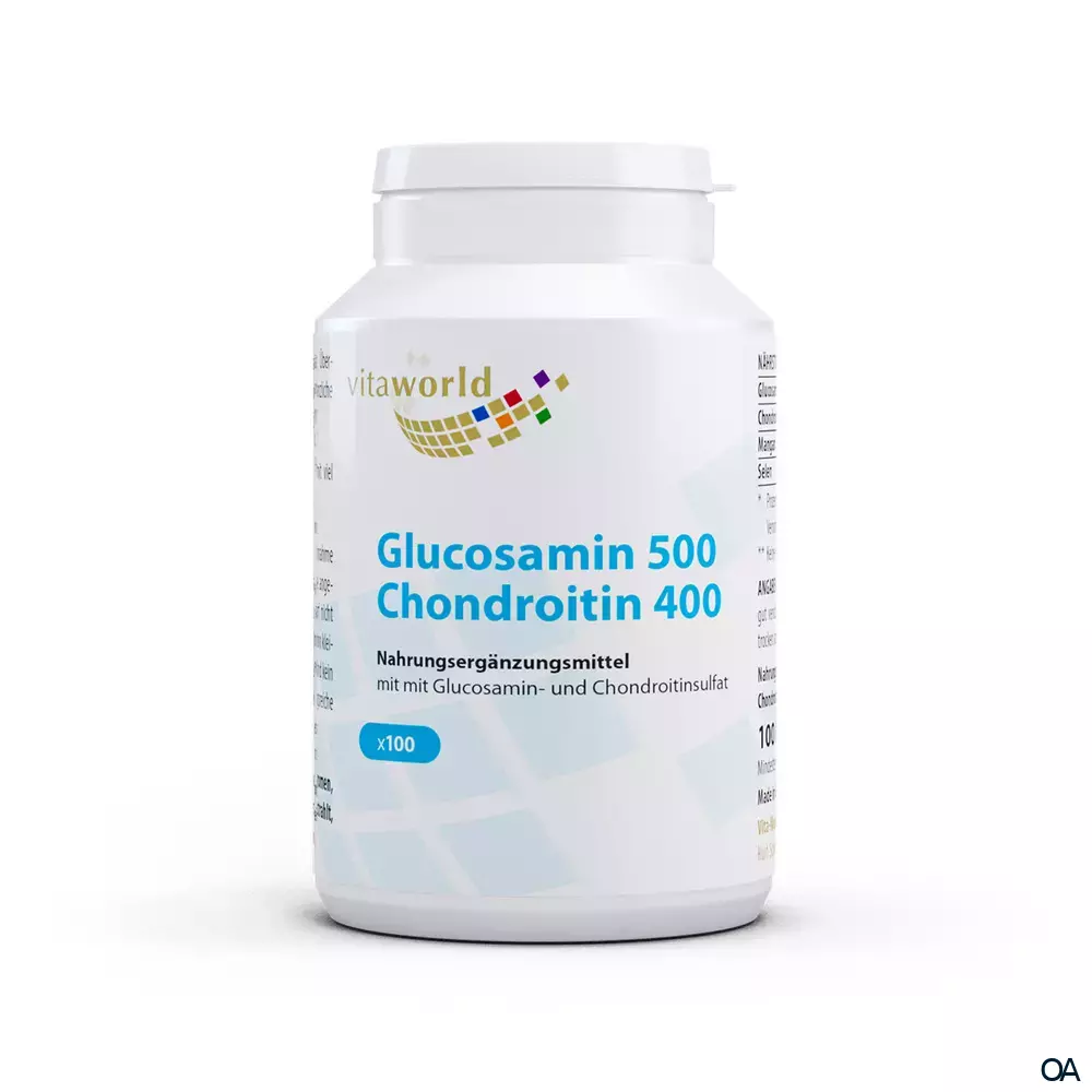 Vitaworld Glucosamin 500 + Chondroitin 400 Kapseln