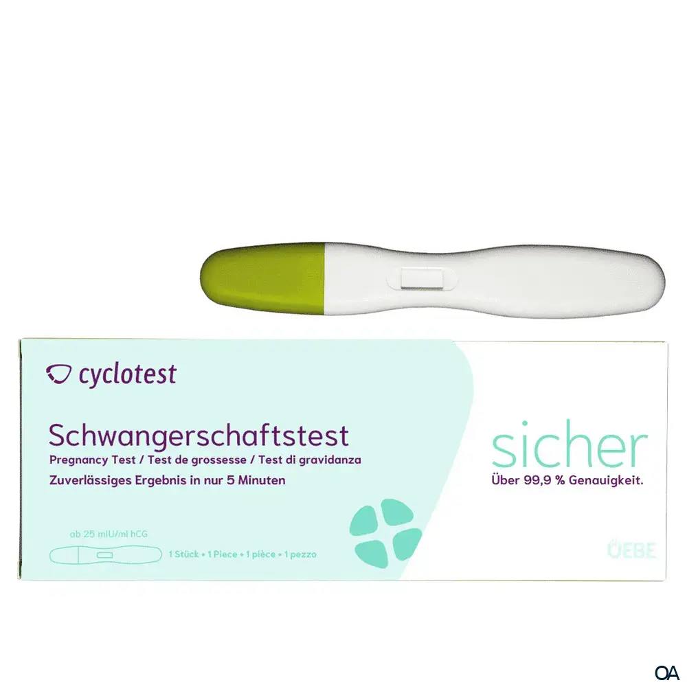 UEBE Medical cyclotest® Schwangerschaftstest