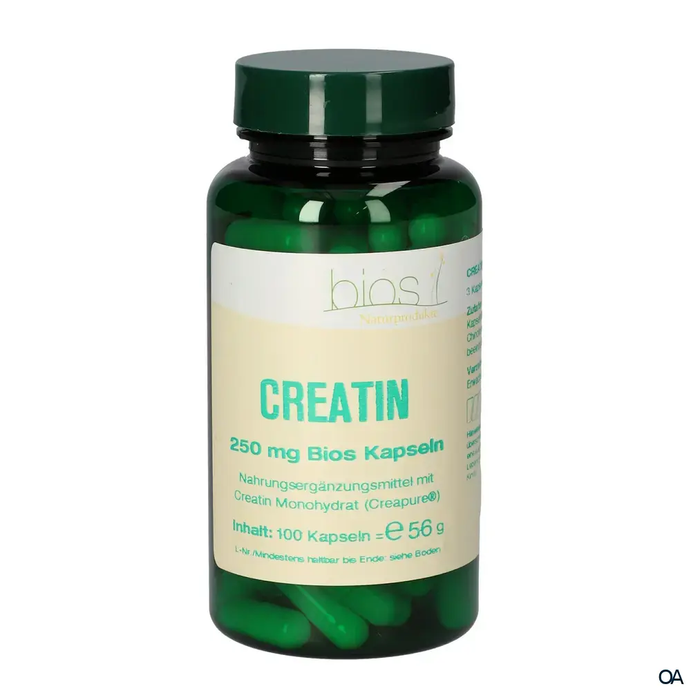 Bios Creatin 250 mg Kapseln Bios Creatin 250 mg Kapseln
