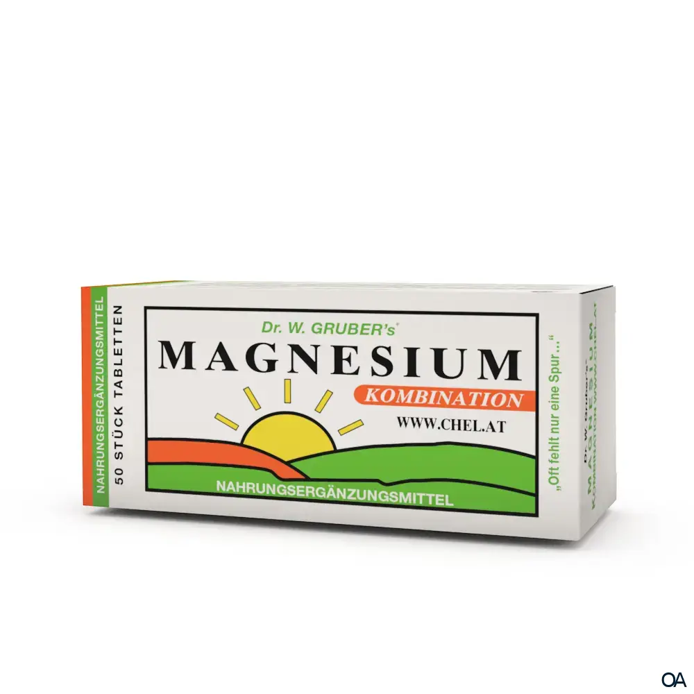Dr. W. Gruber’s® Magnesium Kombination Chelat Tabletten