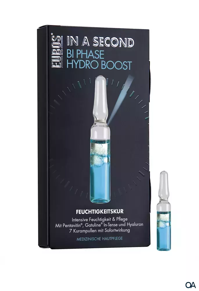 Eubos FEUCHTIGKEITSKUR BI PHASE HYDRO BOOST Ampullen