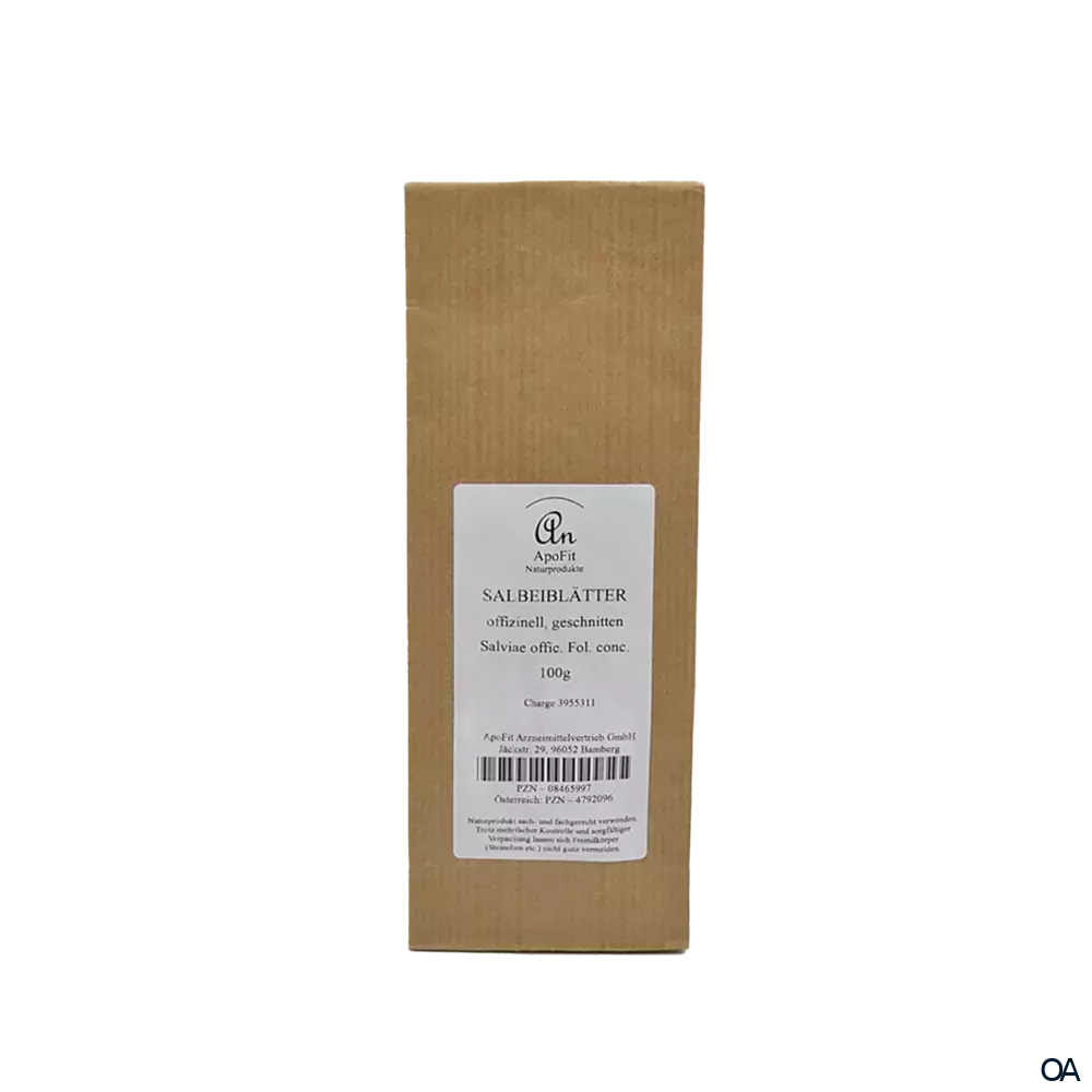 ApoFit Salbeiblätter offizinell geschnitten