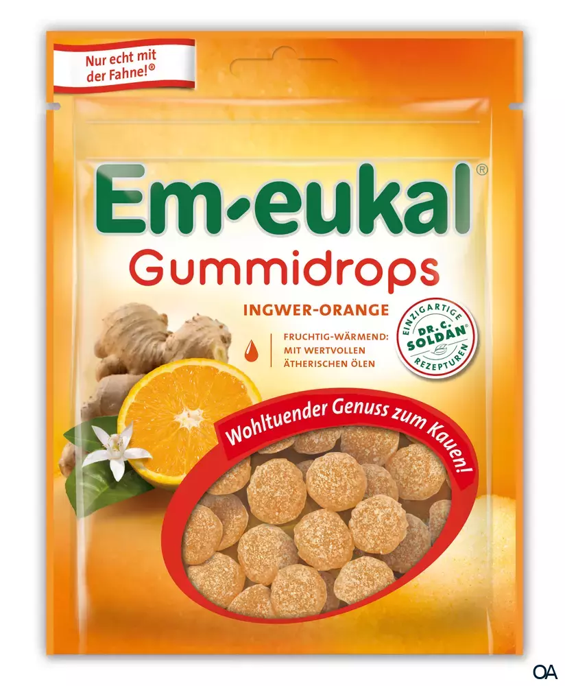 Em-eukal Gummidrops Ingwer-Orange