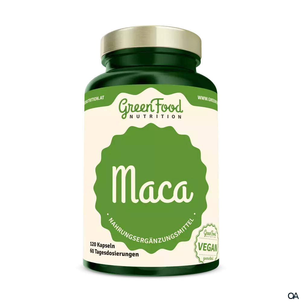 GreenFood Nutrition Maca Kapseln