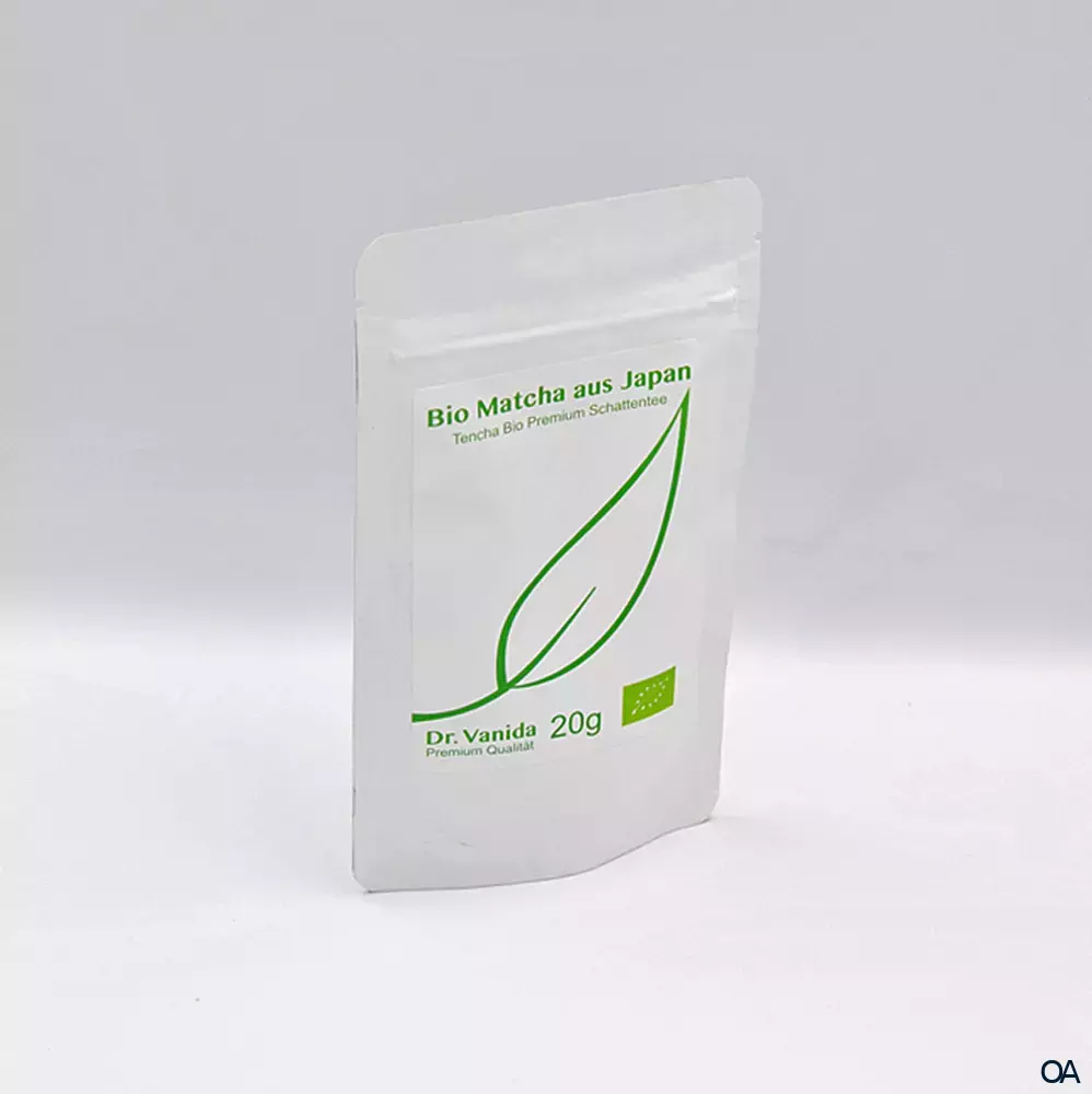 Dr. Vanida Bio Premium Japan Matcha pur Pulver