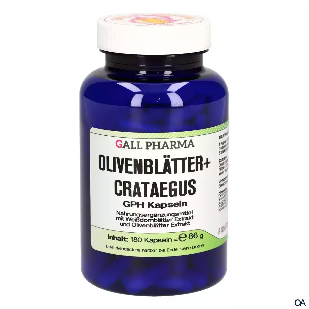 Gall Pharma Olivenblätter + Crataegus Kapseln