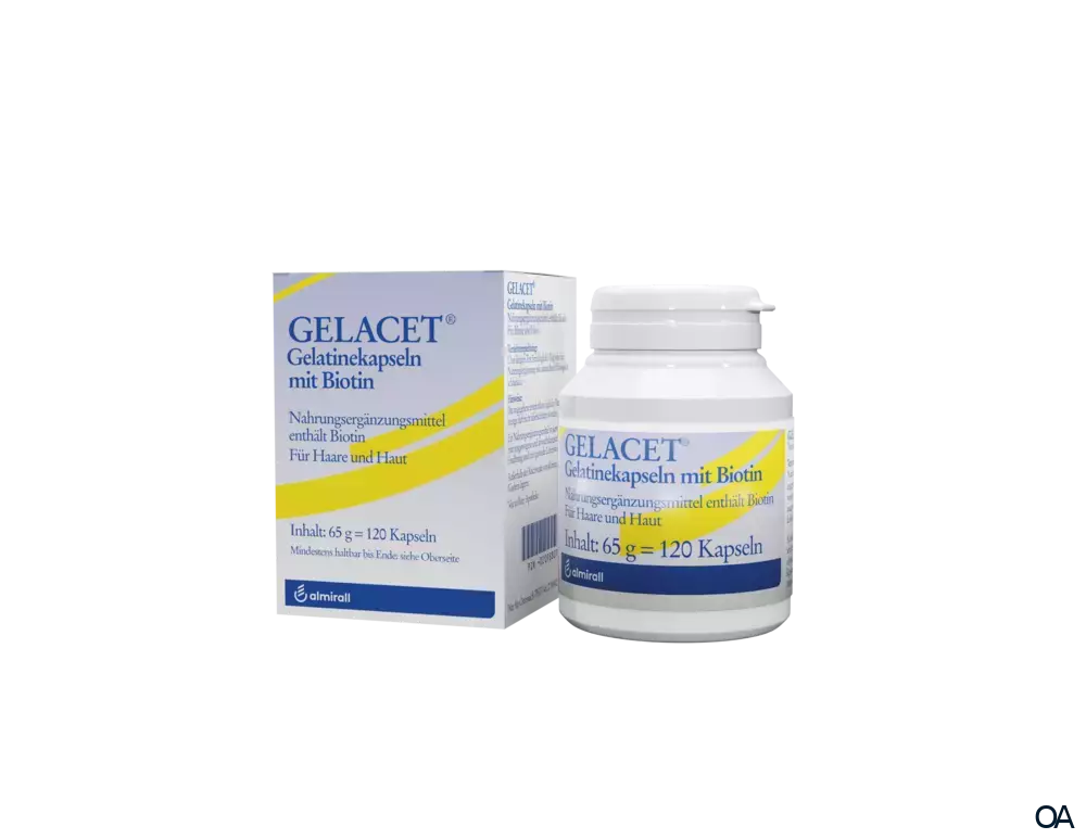 GELACET® Gelatinekapseln mit Biotin