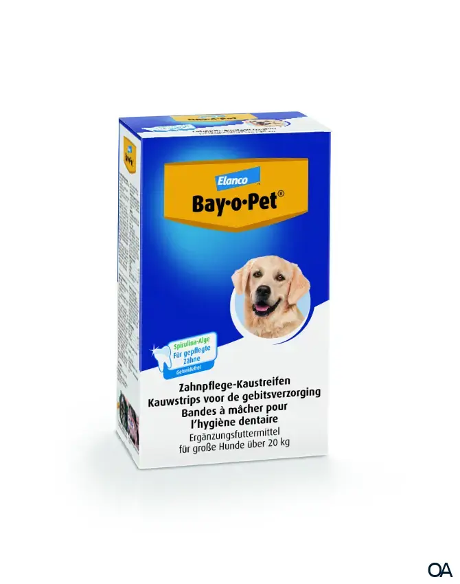 Bay-o-Pet® Zahnpflege Kaustreifen mit Algen für große Hunde über 20 kg