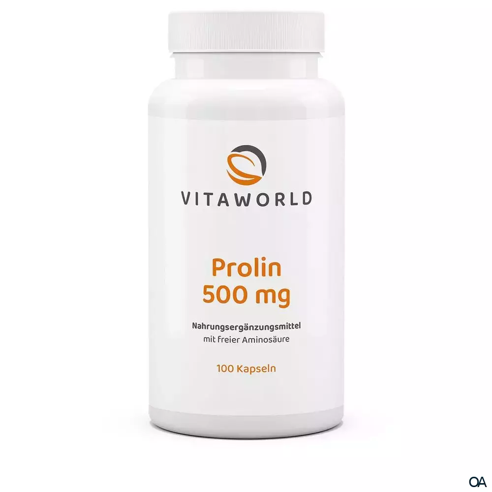 Vitaworld Prolin 500 mg Kapseln