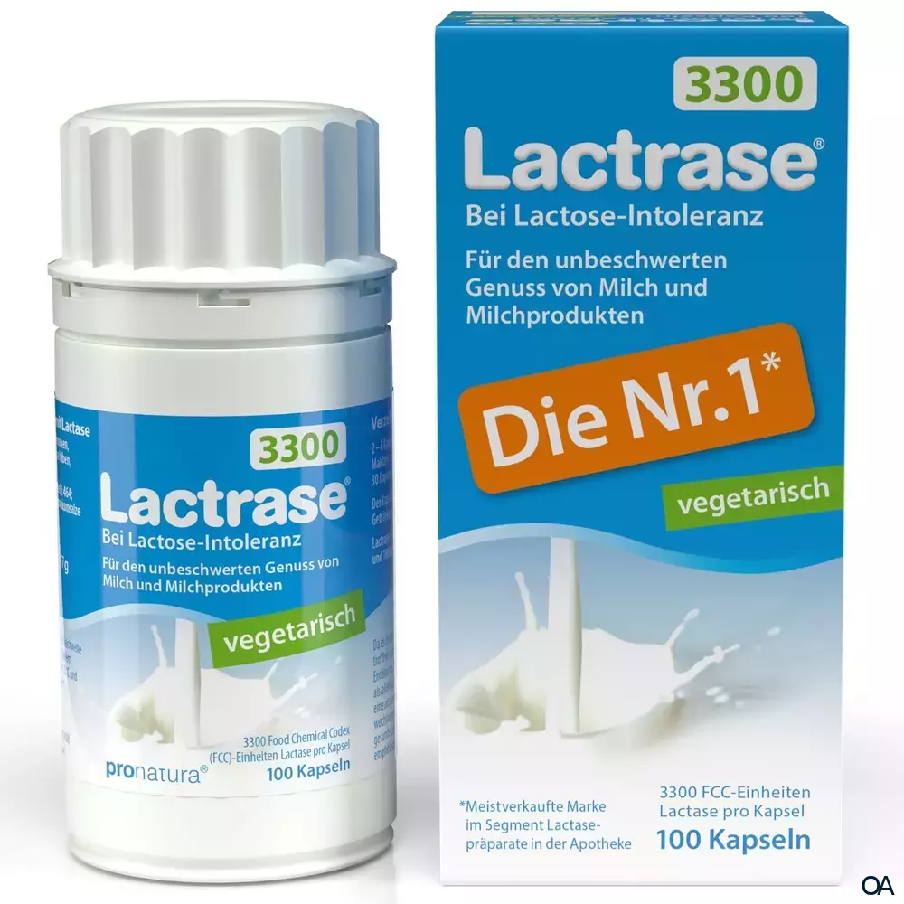 Lactrase® 3300 FCC Kapseln vegetarisch