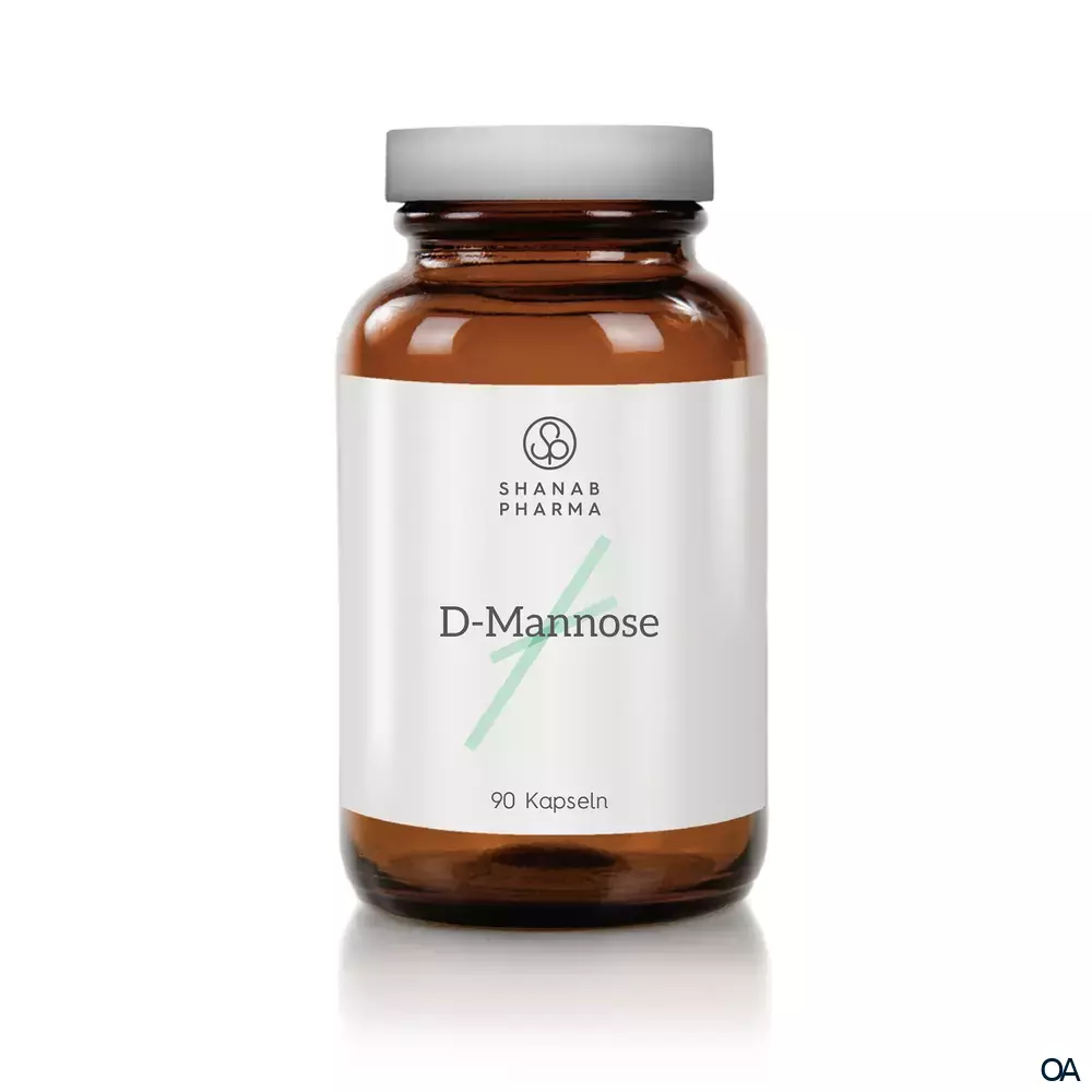 Shanab Pharma D-Mannose 500 mg Kapseln Shanab Pharma D-Mannose 500 mg Kapseln