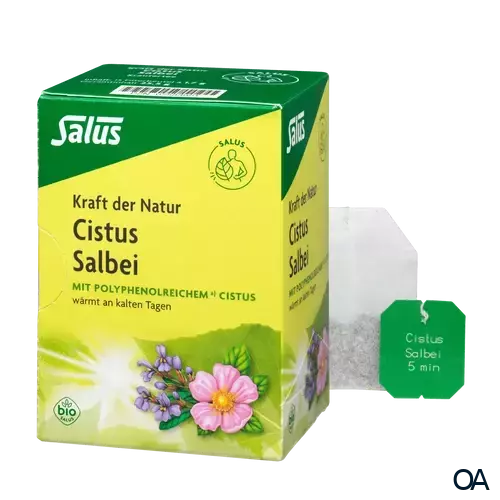 Salus Kraft der Natur Cistus Salbei Kräutertee