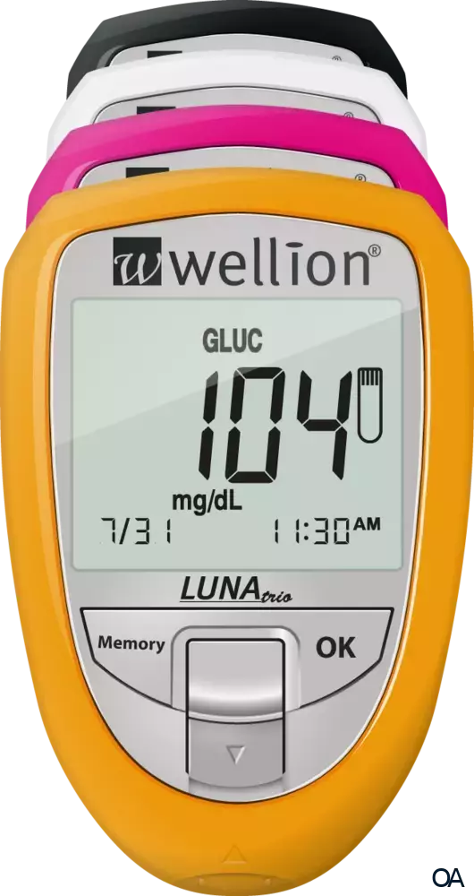 Wellion® LUNA Trio Gelb