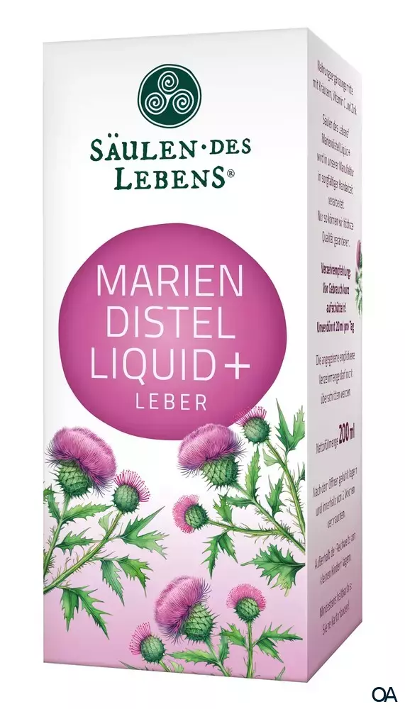 Säulen des Lebens Mariendistel Liquid+ Leber