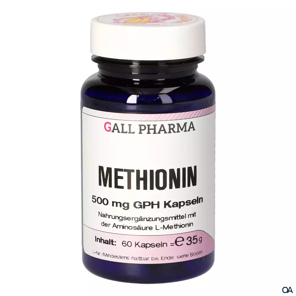 Gall Pharma Methionin 500 mg Kapseln