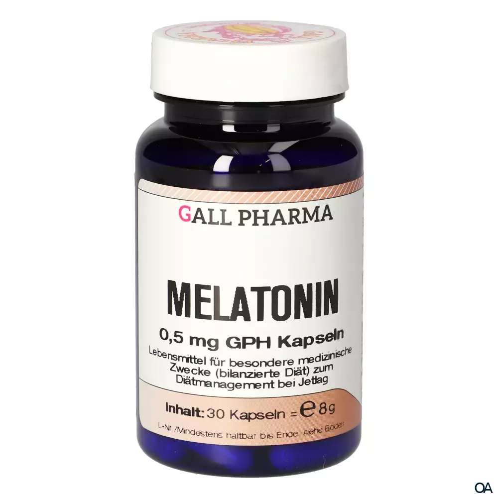 Gall Pharma Melatonin 0,5 mg Kapseln