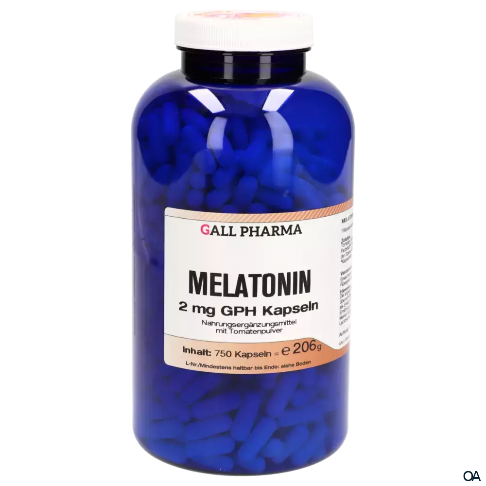 Gall Pharma Melatonin 2 mg Kapseln