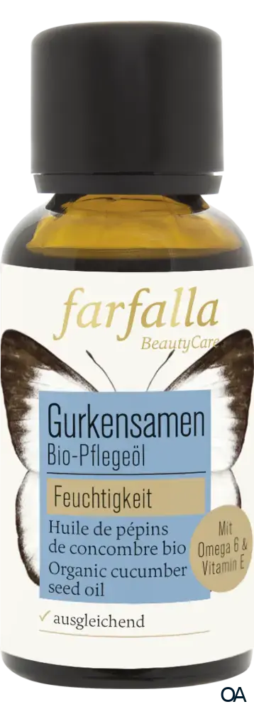 Farfalla Gurkensamen, Bio-Pflegeöl, Feuchtigkeit
