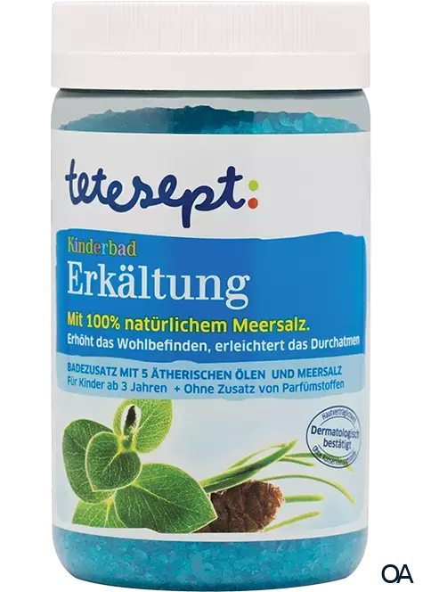 tetesept Gesundheits-Meersalz Kinderbad Erkältung