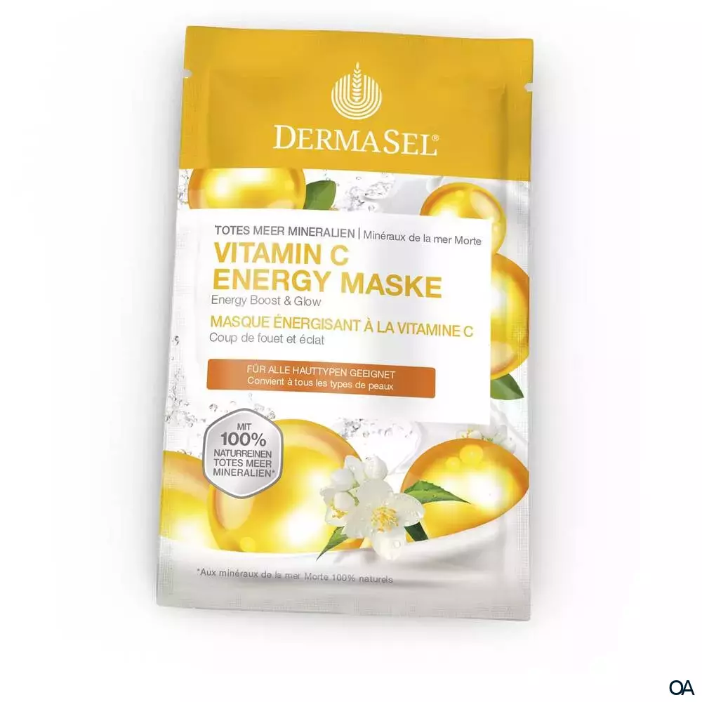 DermaSel® Totes Meer Vitamin C Energy Crememaske