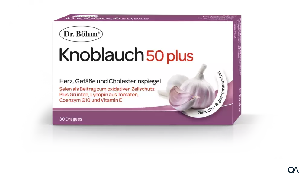 Dr. Böhm® Knoblauch 50 plus Dragees